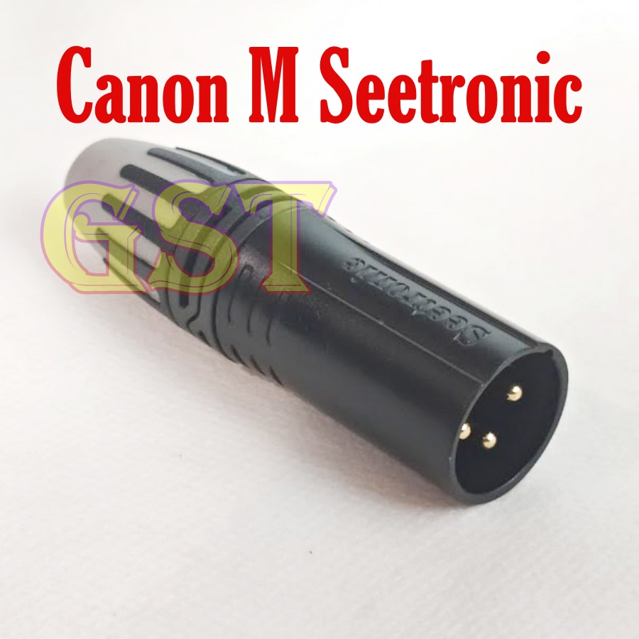 Jack Canon Male xlr Seetronic XLR Cannon
