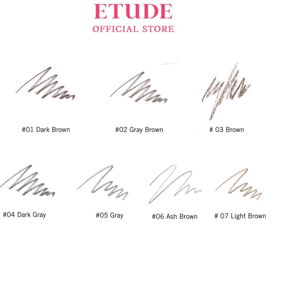PUIY Etude Drawing Eye Brow 01 Dark Brown RL4N