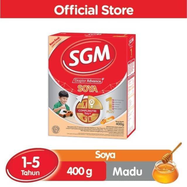 sgm soya 1+ madu 400 gram / elshopp20