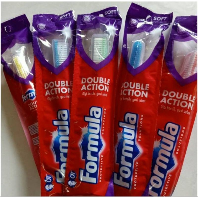 sikat gigi formula double action