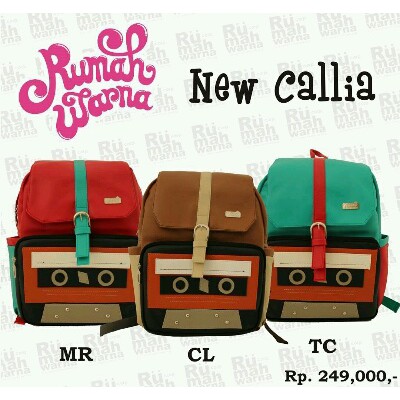 Tas Ransel Rumah Warna Callia