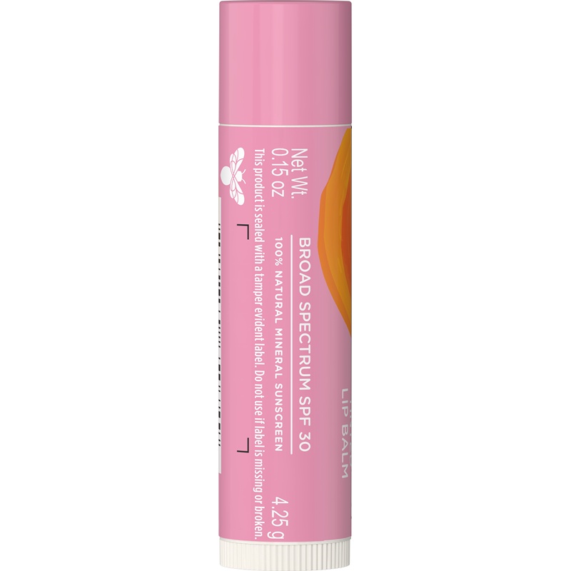 Burt's Bees SPF 30 Sun Care Tinted Lip Balm Siena Rose Wild Peony original burt burts color colour warna oil