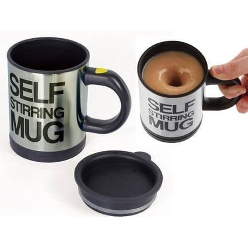 Self Stirring Mug / Mug aduk automatis / Mug Magic Plastik