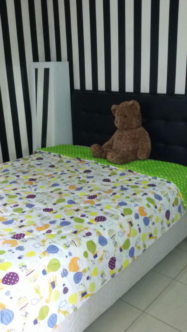 Bedcover Saja Isi Silikon 7oz ( Brokenmine )