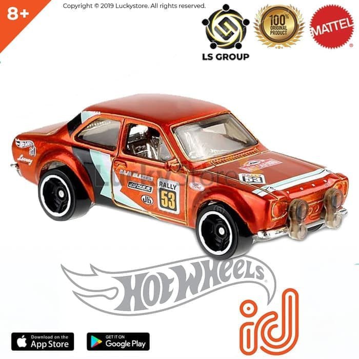 ford escort hot wheels 2019