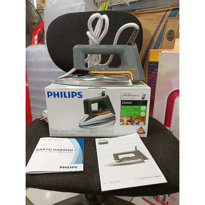 SETRIKA PHILIPS DRY IRON CLASSIC HD1172