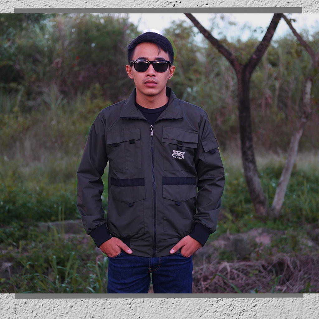 Revor JP Jaket Motor Windproof