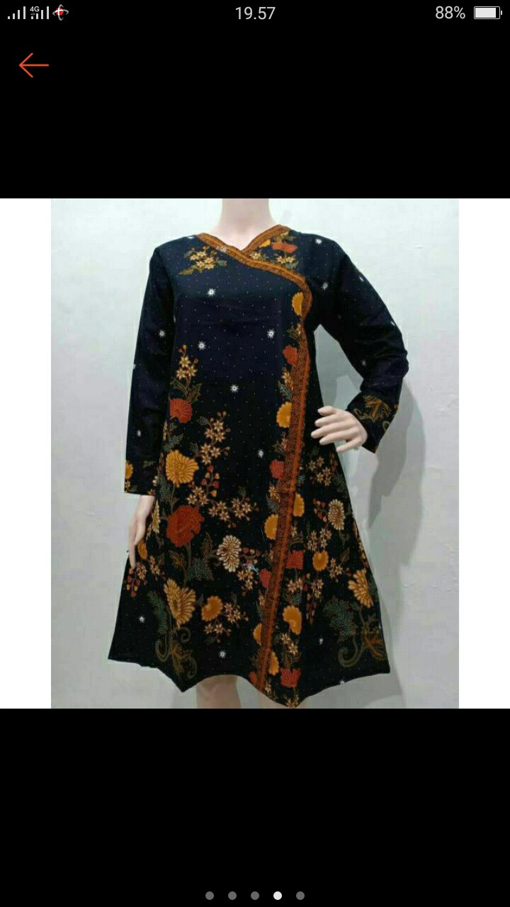 Tunik Batik 26 (xs S M L Xl Xxl Xxxl 4xl)