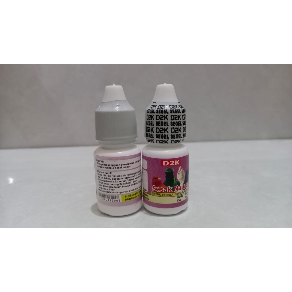 SESAK NAFAS D2K OBAT BURUNG SAKIT GANGGUAN PERNAFASAN Best seller