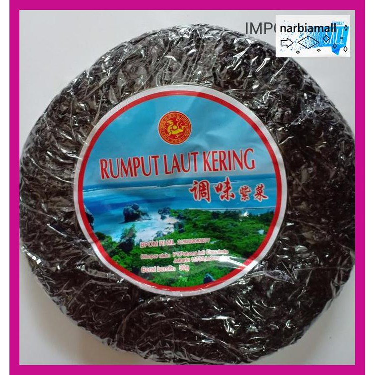 

U8Tyuj7- Rumput Laut Kering / Cichai 50 Gram E4Wr46-