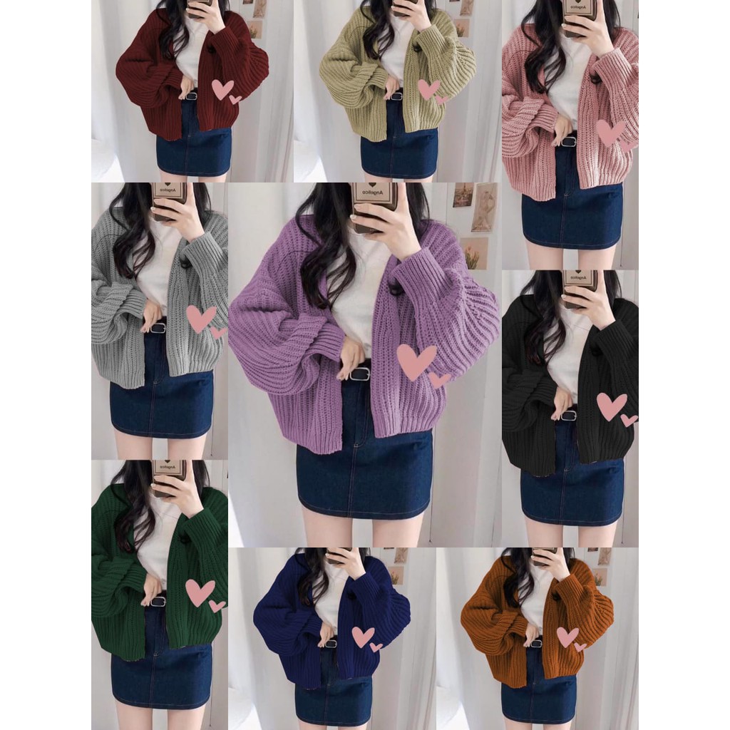 Cardi Rajut Hazel Best seller