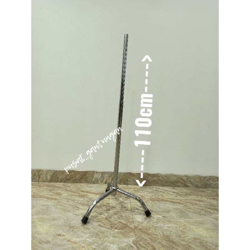 Kaki Besi Manekin Tiang Penyangga Patung