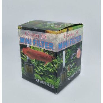 mini filter aquarium Filter Aquarium Bulat minifilter aquarium aerator