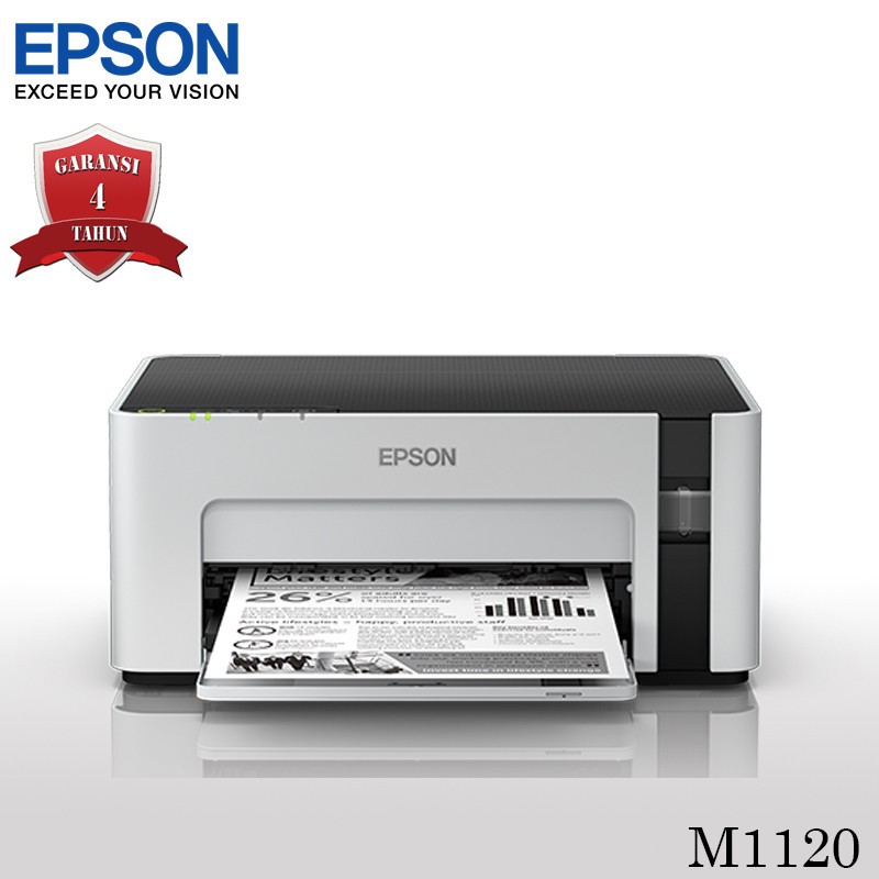 Printer Epson M1120 EcoTank Monochrome Wi-Fi M-1120 Garansi Resmi