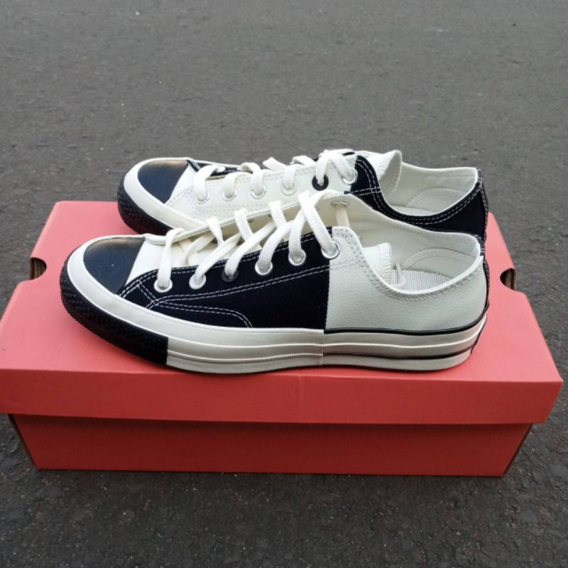 Converse Chuck 70s Ox Rivals Black/White Egret Original Resmi