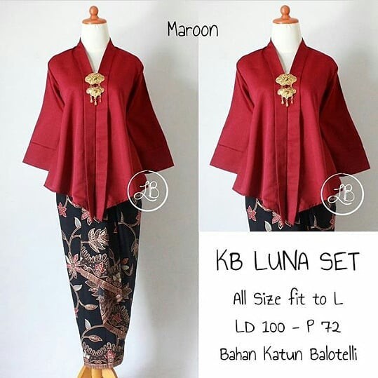 OBRAL SALE KEBAYA SET FLOY ROK LILIT TANPA BROS( BISA COD) / KEBAYA MODERN/KEBAYA WISUDA/KEBAYA  / BATIK KEBAYA RUMAH KEBAYA BANDUNG RUMAH SONGKET BANDUNG