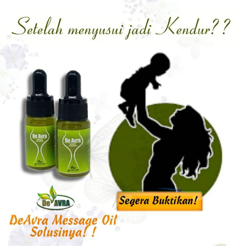 ORIGINAL BPOM - DMO ( DE AVRA MASSAGE OIL )