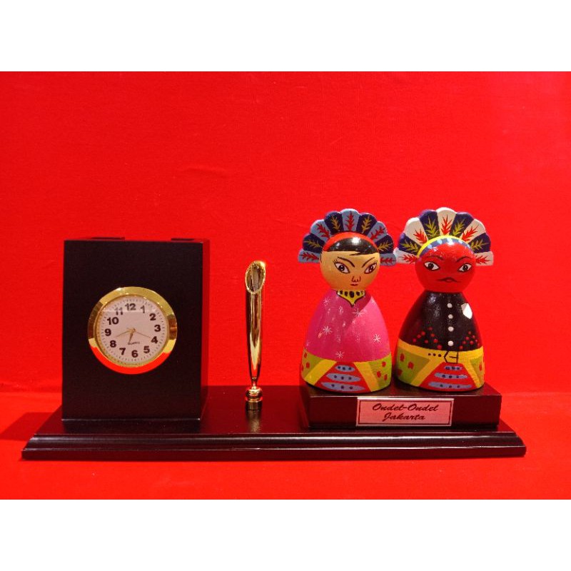 

pen holder Ondel-ondel / tempat pen khas Jakarta/ cinderamata khas Jakarta