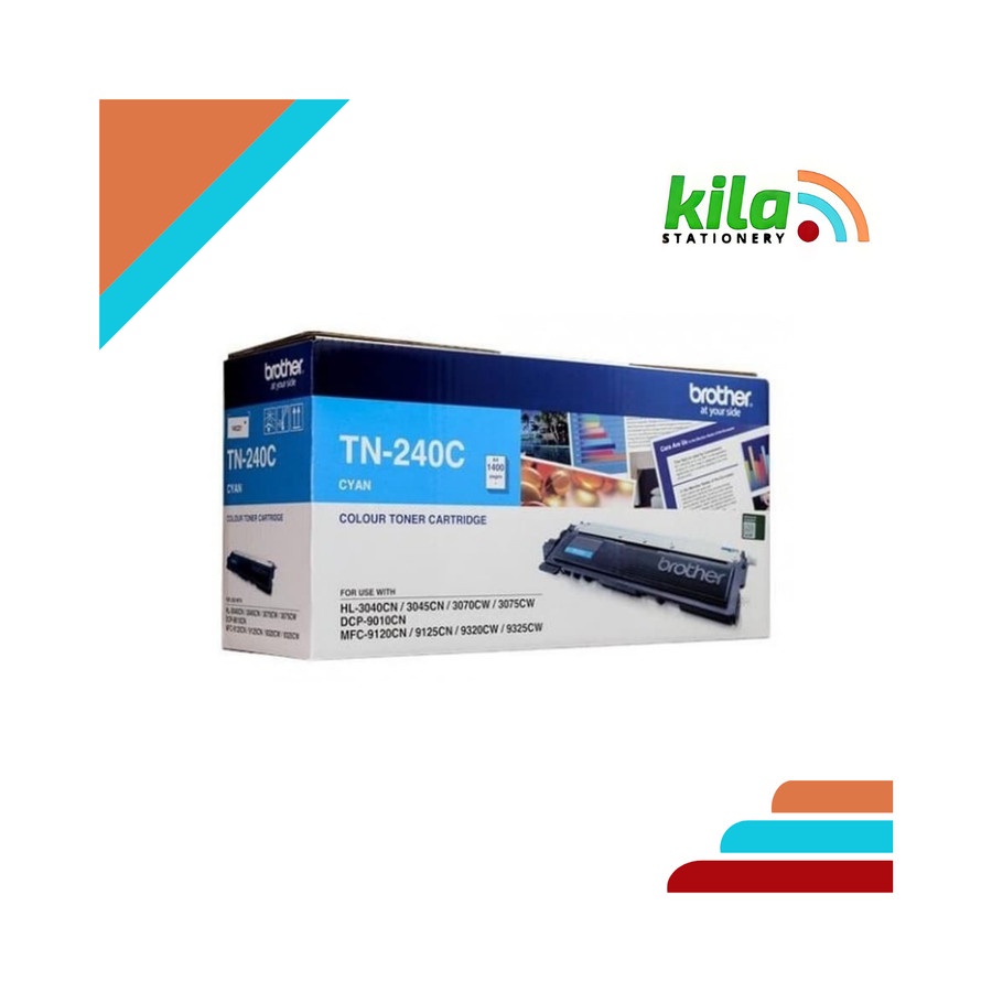 Toner Brother TN - 240 C (Cyan) for HL-3040CN | 3045CN | DCP-9010CN