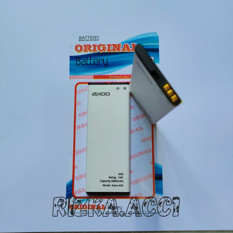 Baterai Batre Axioo Axio M5S / Axio AX4 Battery Batrai Hp