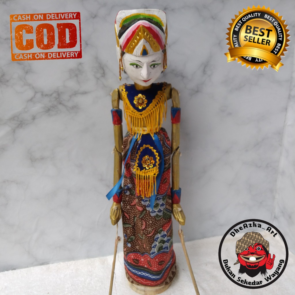 Jual Wayang Golek Srikandi 50cm Kualitas Pk Biasa Shopee Indonesia