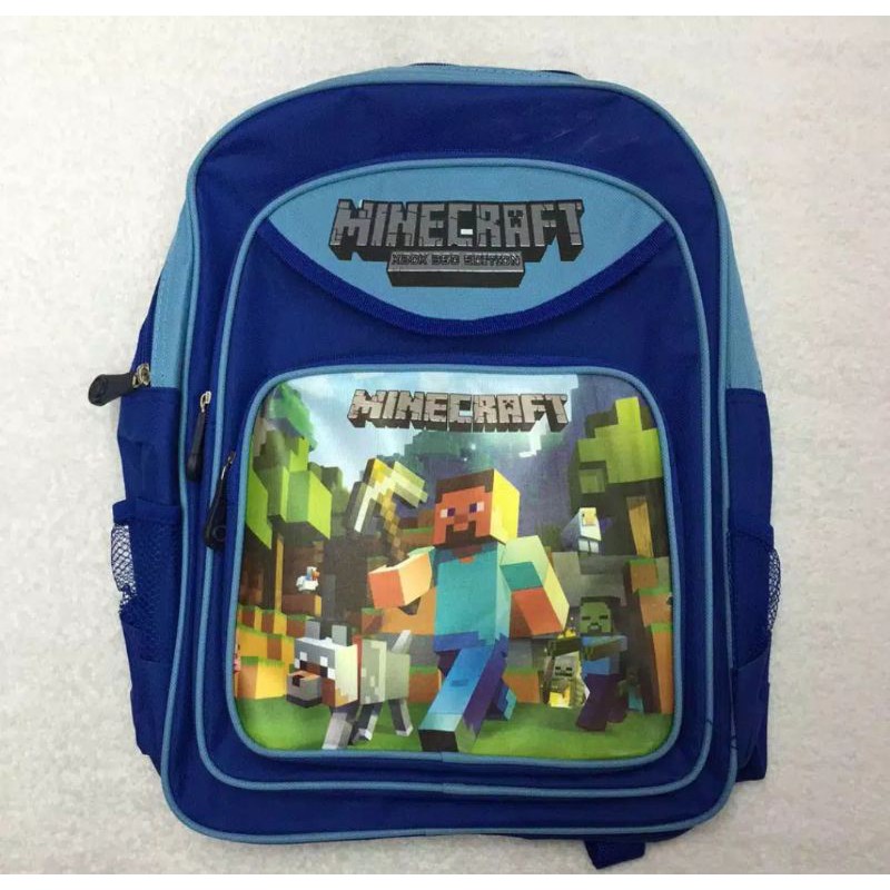 Tas Minecraft / Minecraft Backpack / Tas Ransel Minecraft
