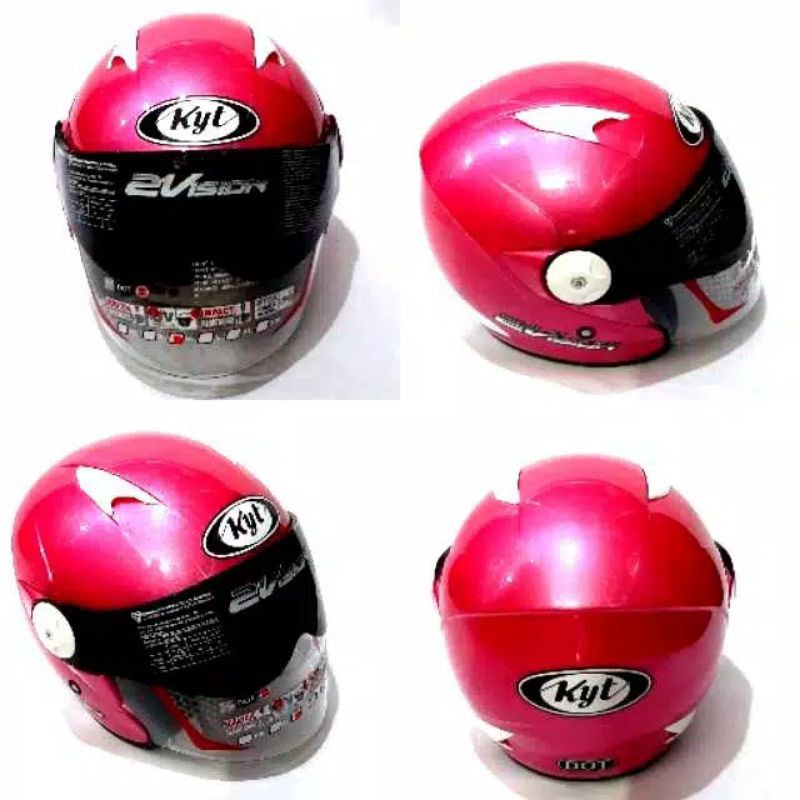 Helm kyt 2 vision pink