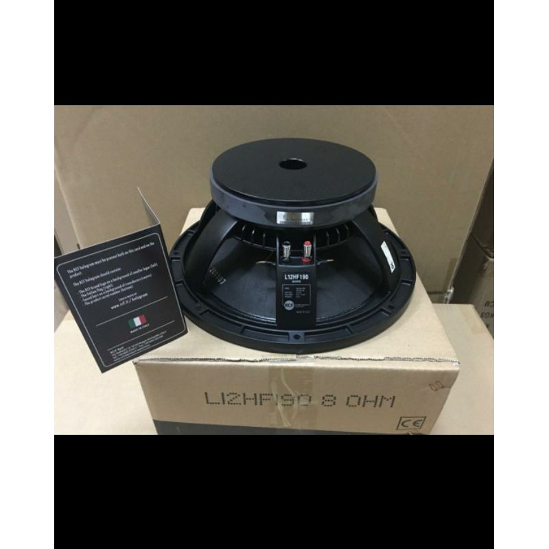 Speaker RCF 12HF190/12 HF190 12 inci Mid Low