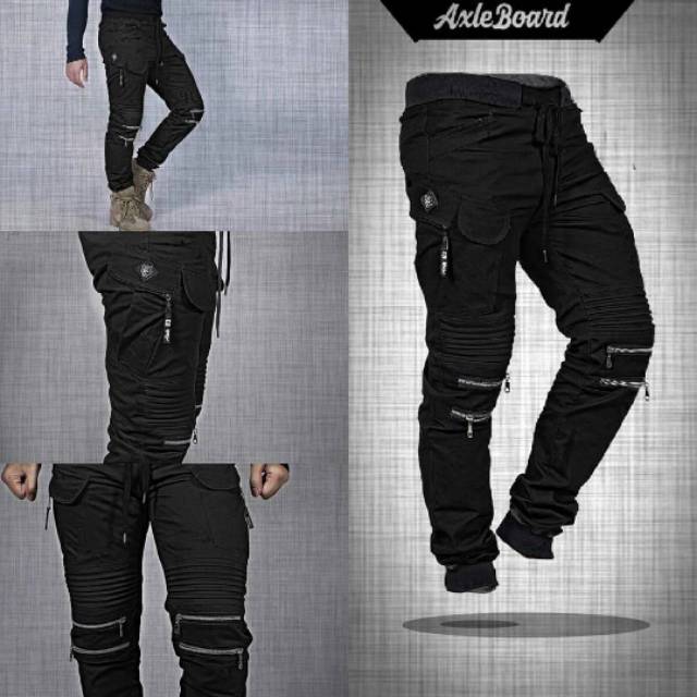 URBAN TWIL BIKER JOGGER PANTS