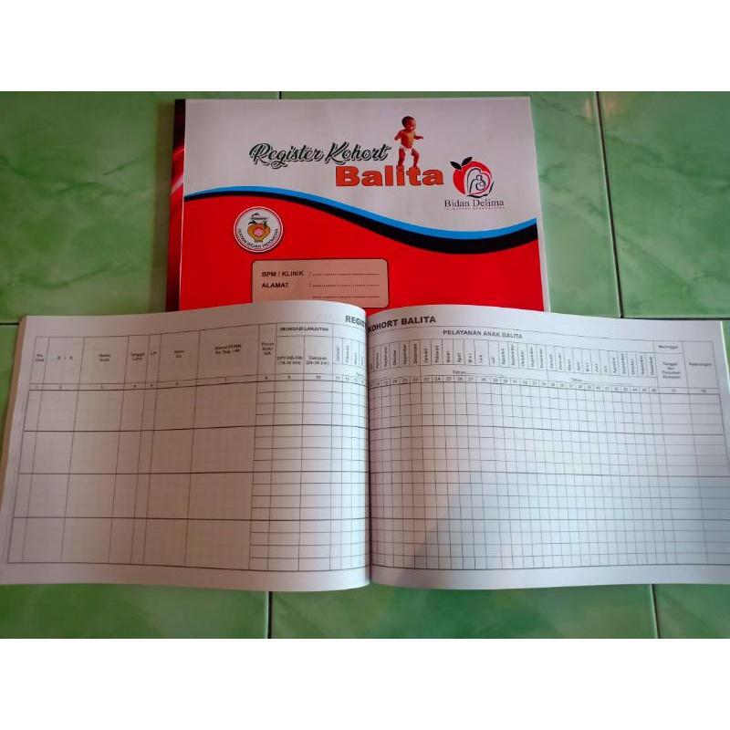 

BUKU REGISTER BALITA | KOHORT BALITA
