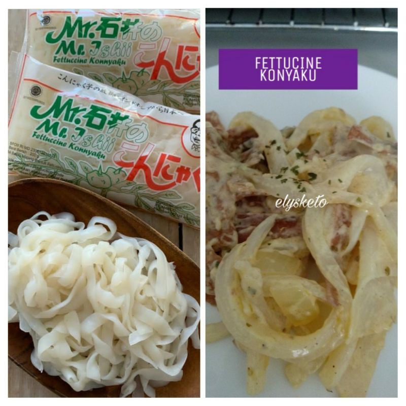 

fetuccine (kwitiau) shirataki