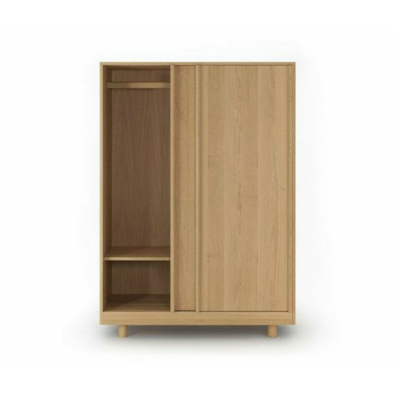 Lemari Mini Kayu Jati Sliding - Wonten Art Lemari Kos