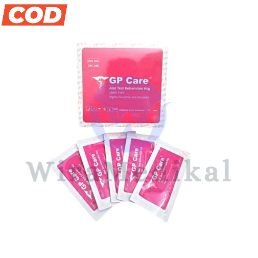 TesPack Kehamilan Strip / Instan GP Care Testpack HCG Test Pack Strip GP Care Alat Tes Kehamilan - Box isi 50