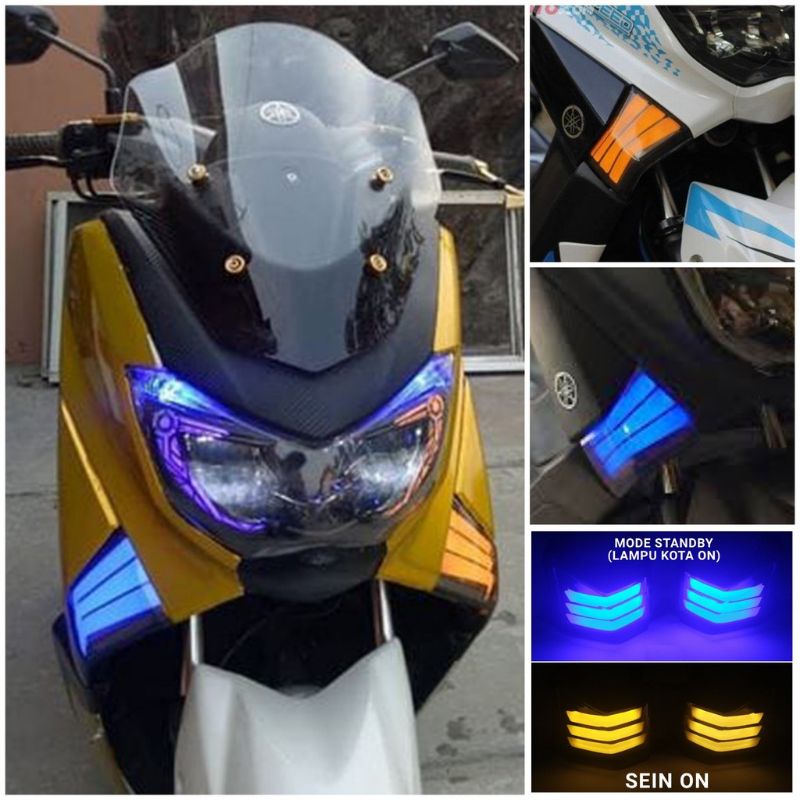 Lampu sen depan Nmax old running sen nmax sein Nmax sein depan Nmax 2015 2016 2017 2018 2019
