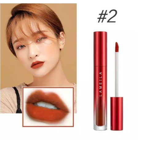 Lipstik Wanita Lameila Just Red Edition Matte Lipstick CJR 2026