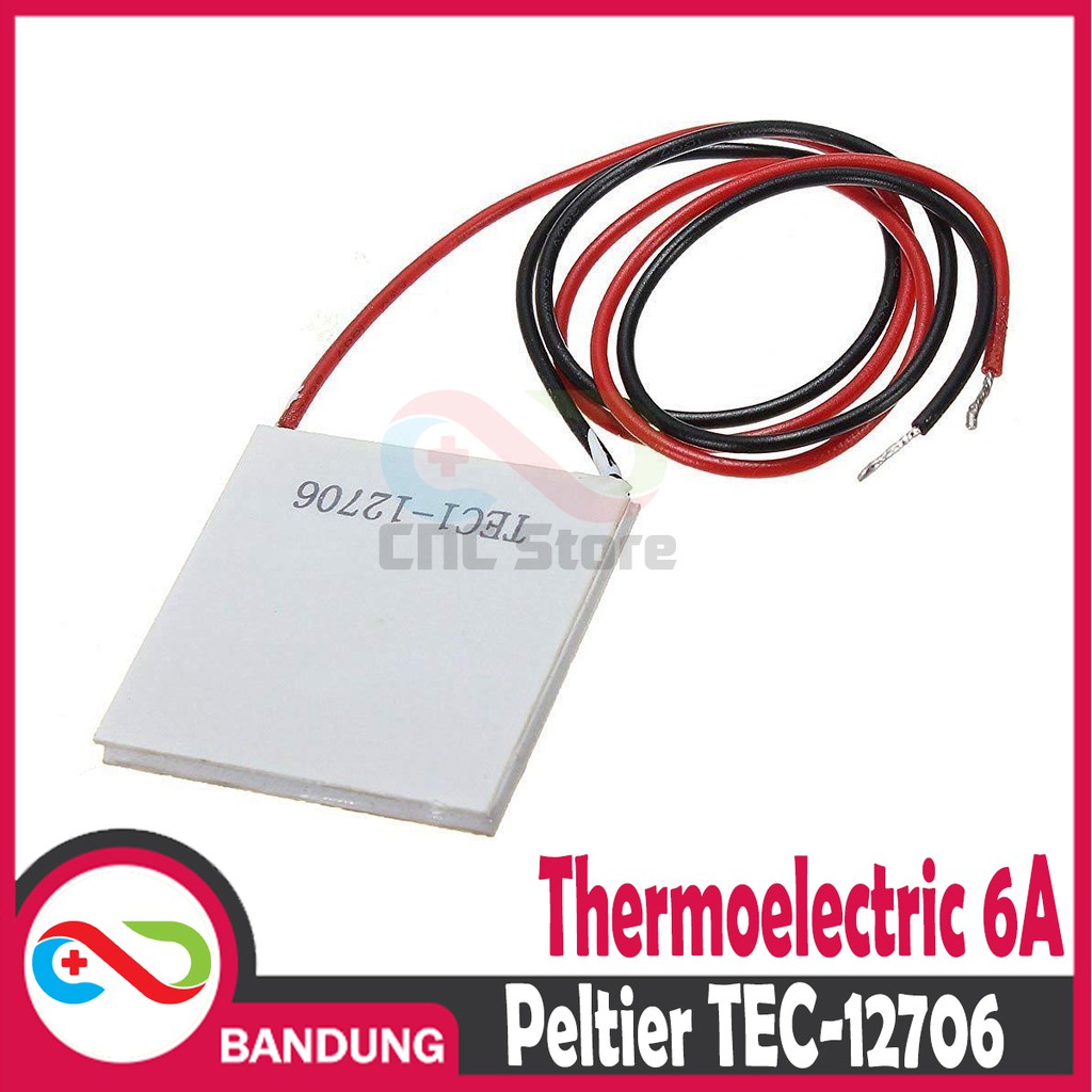 PELTIER TEC-12706 TEC1 12706 THERMOELECTRIC DC 12V 6A