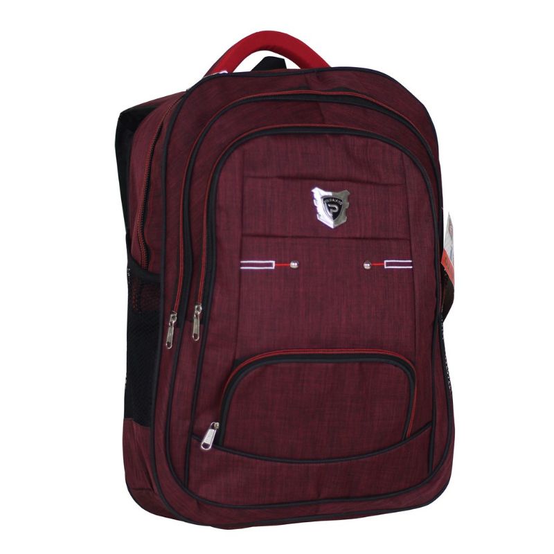 Tas Ransel Laptop Polo Alfito Maroon K2165