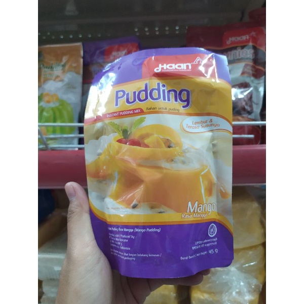 

Haan Pudding Mangga 145g