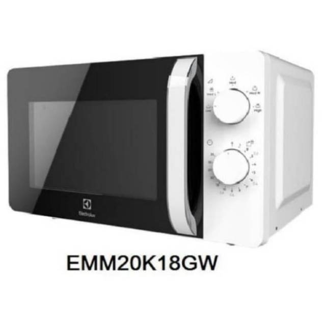 MICROWAVE ELECTROLUX EMM20K18GW 20 LITER LOW WATT EMM 20 K 18 GW GARANSI RESMI