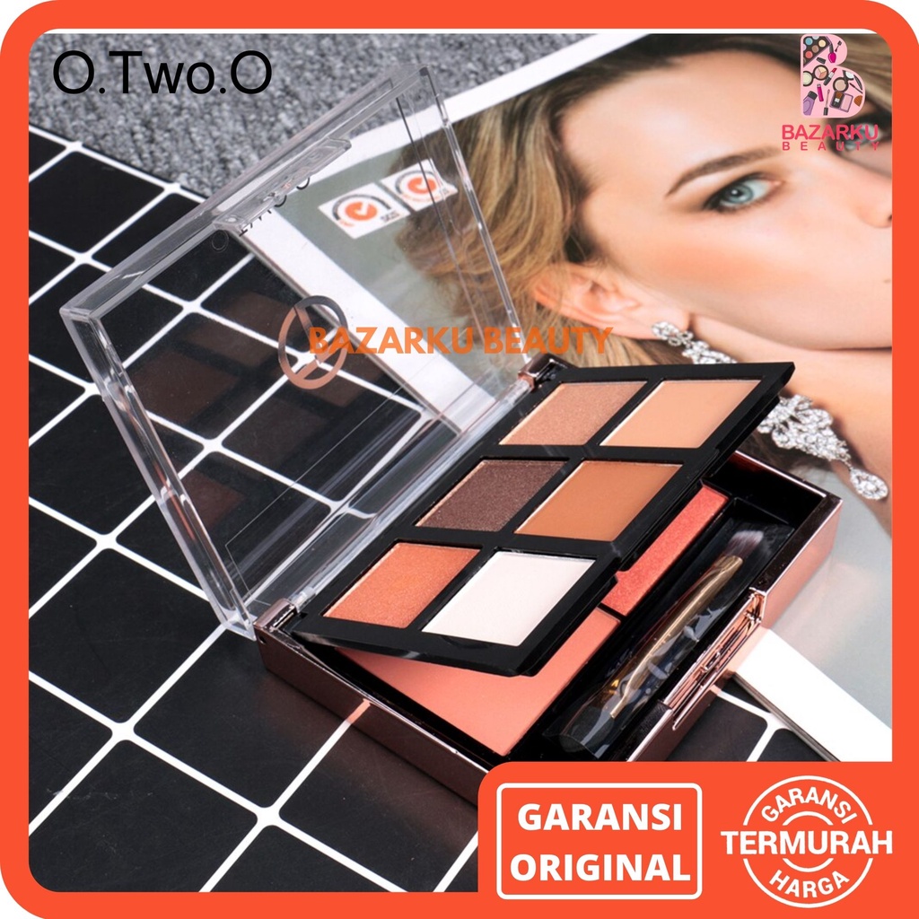 O.Two.O Travelers Eyeshadow And Blusher Palette O.Two.O Eyeshadow Pallete Blusher O.Two.O Eyeshadow Otwoo Eyeshadow O Two O