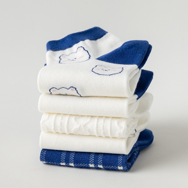 MURMURE.ID | KAOS KAKI MOTIF KARAKTER CUTE IMPORT KAOS KAKI WANITA PENDEK MOTIF SEMATA KAKI FASHION IMPORT-1