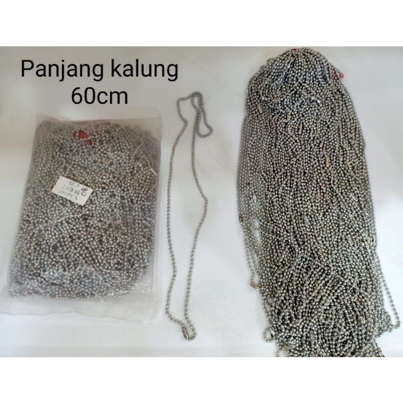 KALUNG RODIUM HARGA/5PCS