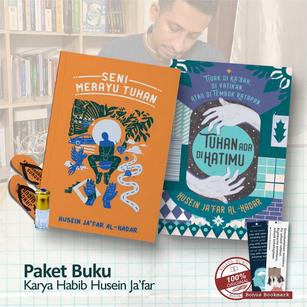 Seni Merayu Tuhan - Habib Ja'far, Tuhan Ada di Hatimu  - Husein Ja'far Al-Hadar - ORIGINAL - Terbaru