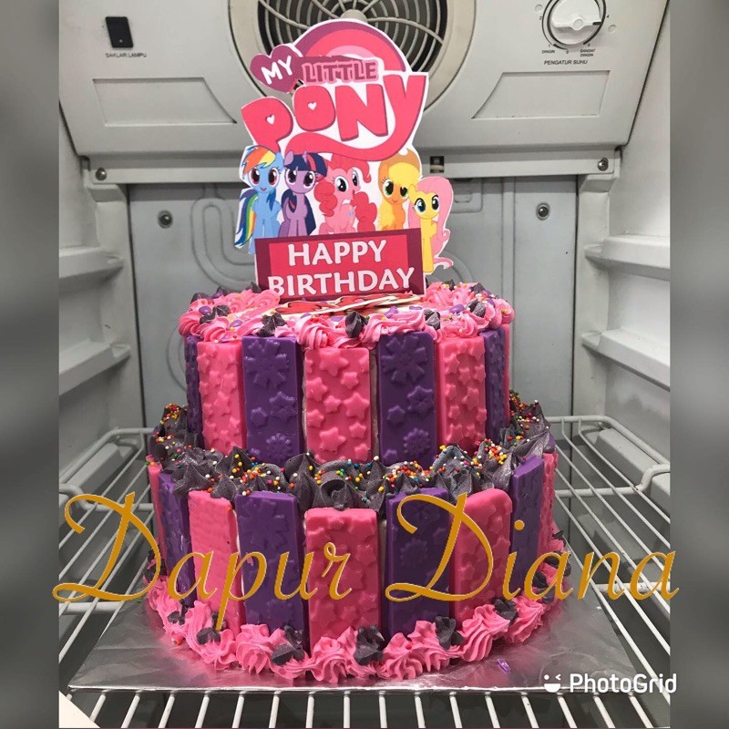 

Kue Little Poni 2 Tingkat