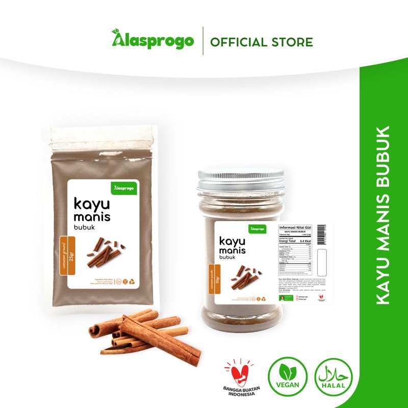 

Alasprogo Kayu Manis Bubuk / Cinnamon Powder