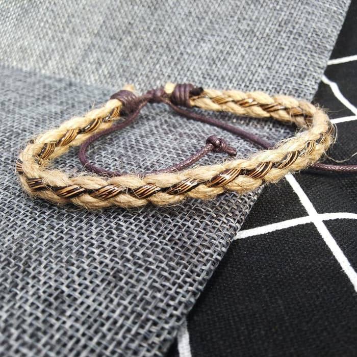 COD GELANG PRIA WOVEN MEN BRACELET WB003 02