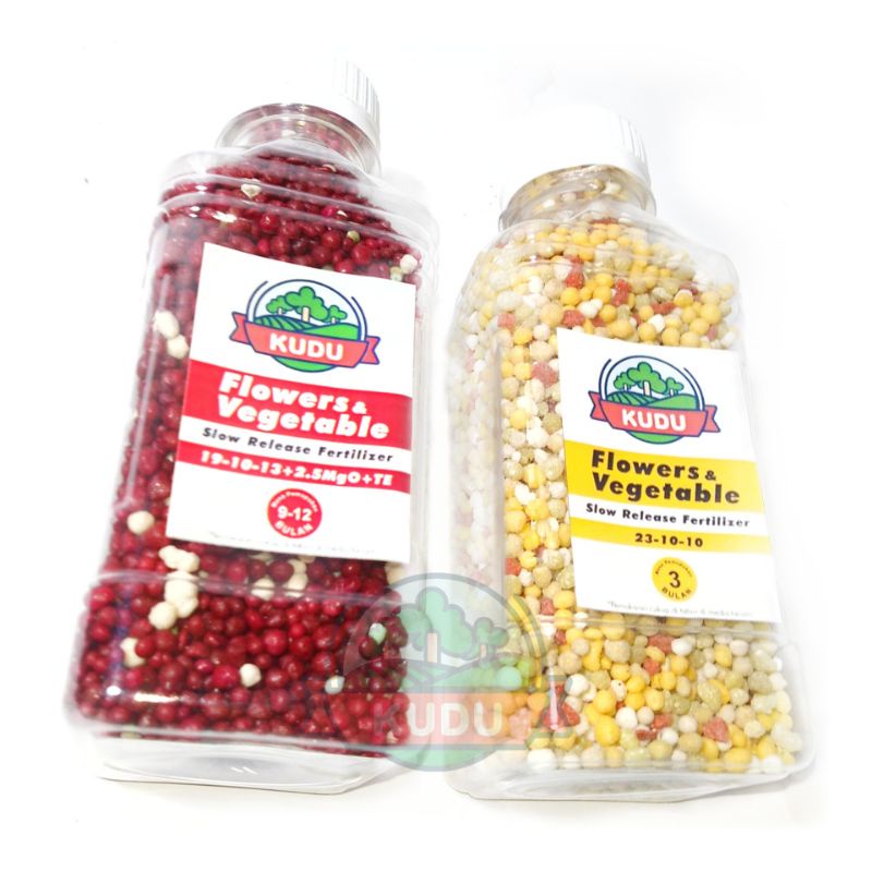 Kudu Pupuk Merah Kuning Slow Release Osmocote Monstera Philodendron Kaktus Aglonema Alocasia