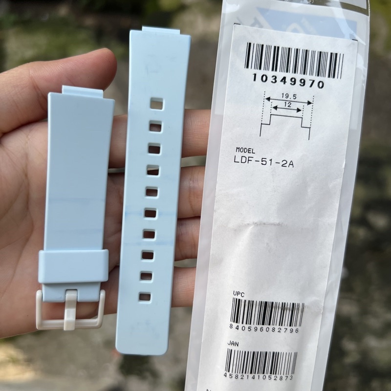 Strap tali jam tangan casio original LDF-51 2A band LDF 51