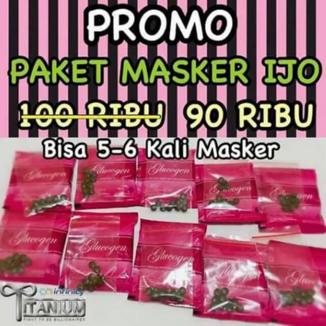 Masker glucogen + abg moment