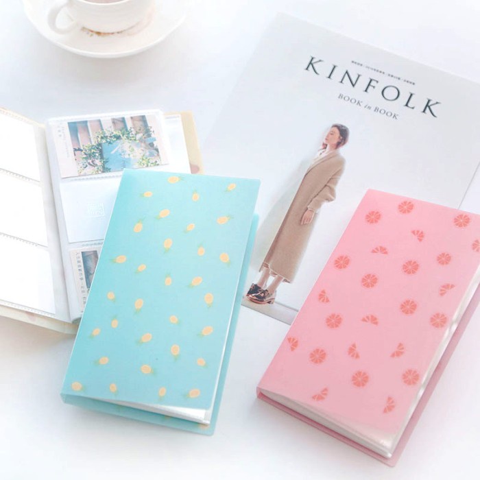 

Hemat Album Tempat Photocard Polaroid Card Holde Korea Fresh Pattern Plastic Sale!!!